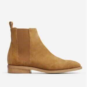 Everlane Women's Mustard Suede The Modern Chelsea Boot Sz 6.5